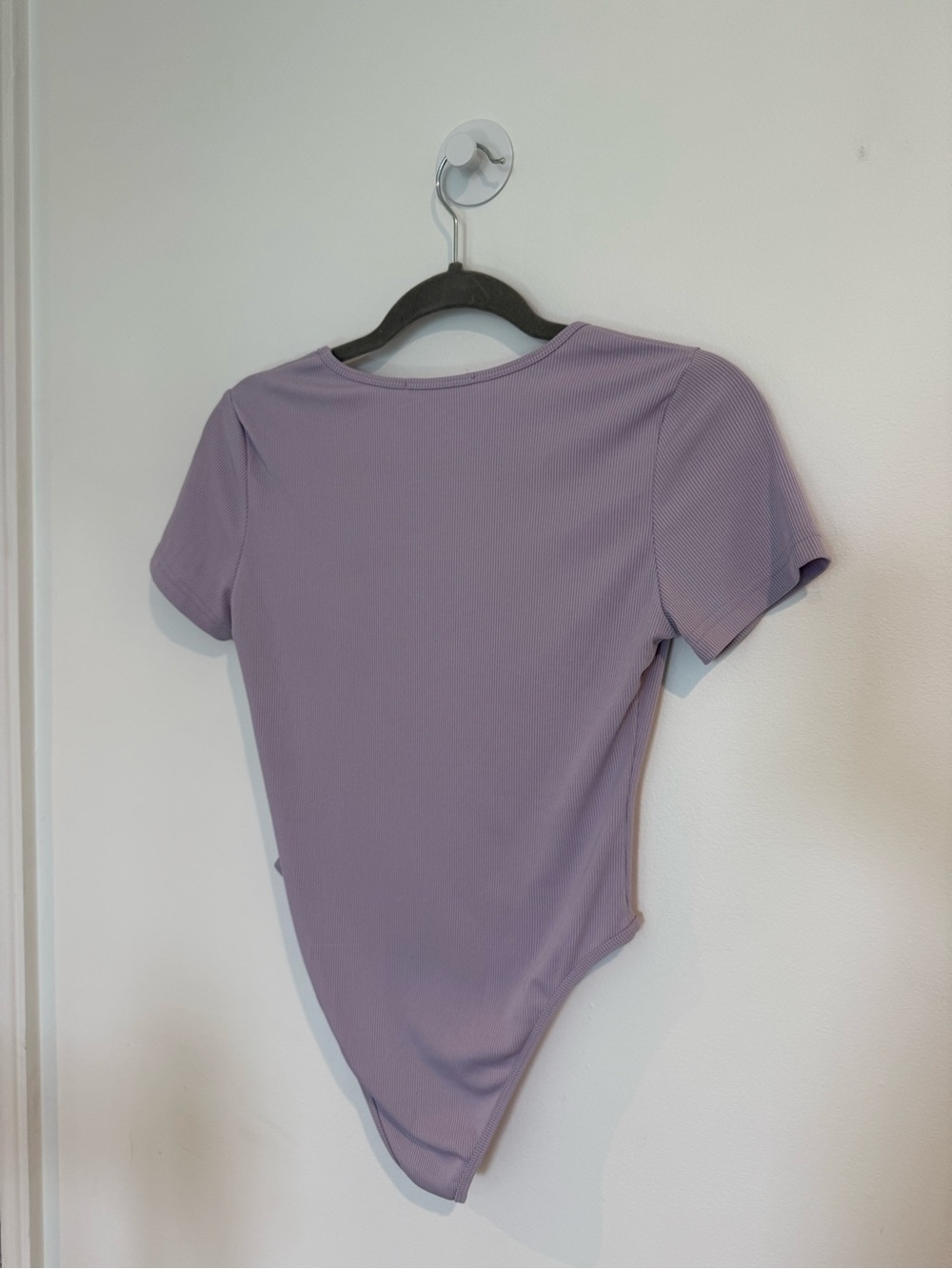 KATCH ME Square Neck Ribbed Bodysuit L/XL - Picture 3 of 3